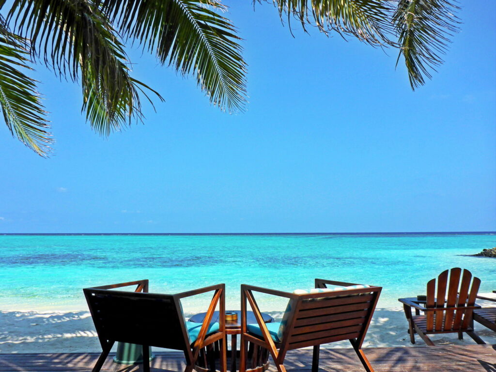 Malediven (North Male Atoll) - Blick auf's Meer