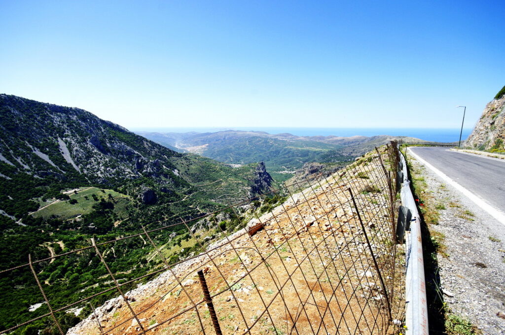 Auf dem Weg zur Lasithi-Hochebene