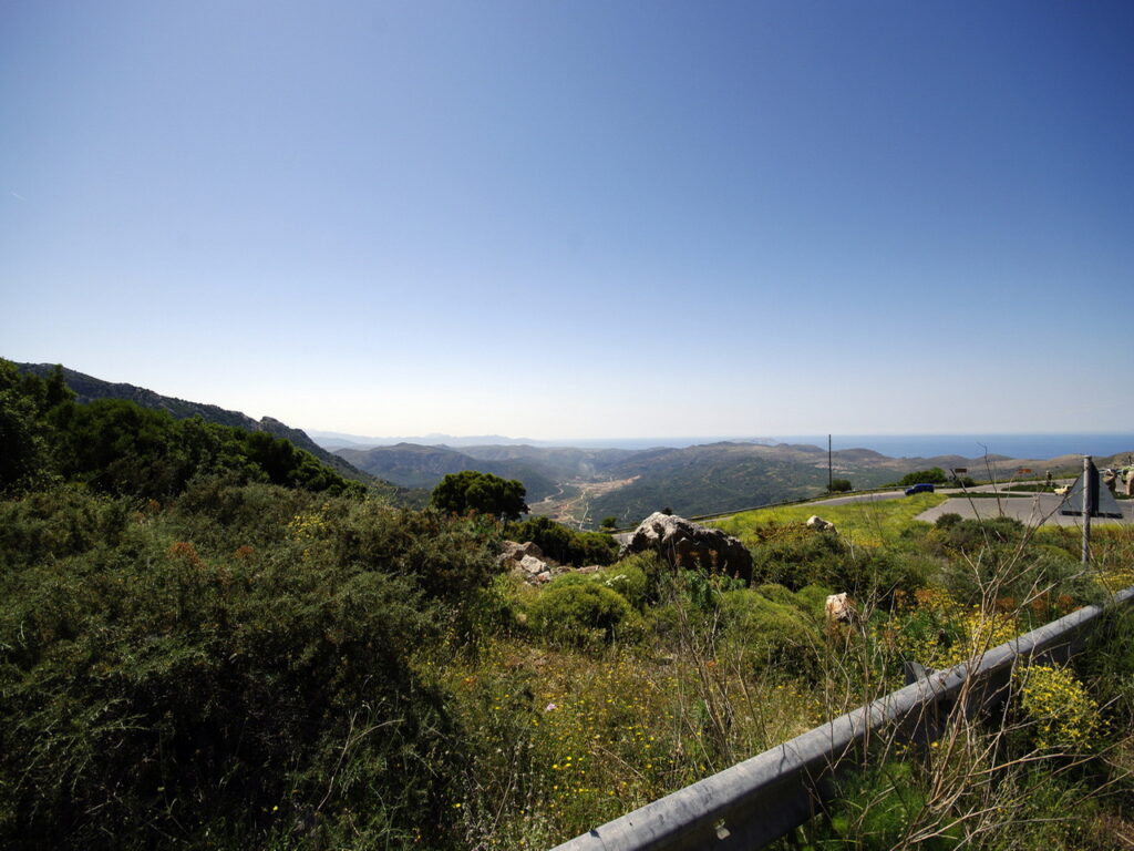 Auf dem Weg zur Lasithi-Hochebene