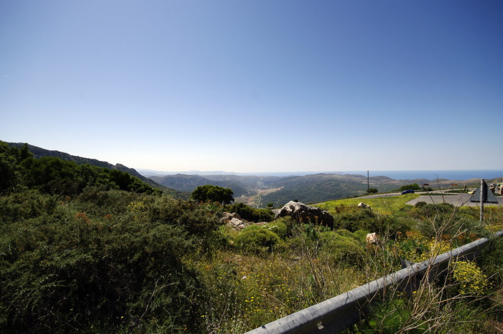 Auf dem Weg zur Lasithi-Hochebene