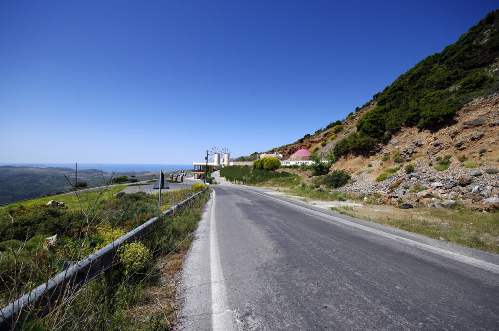 Auf dem Weg zur Lasithi-Hochebene