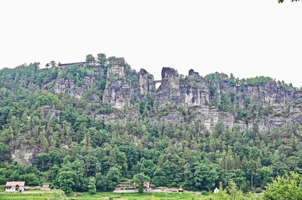 Blick auf die Bastei