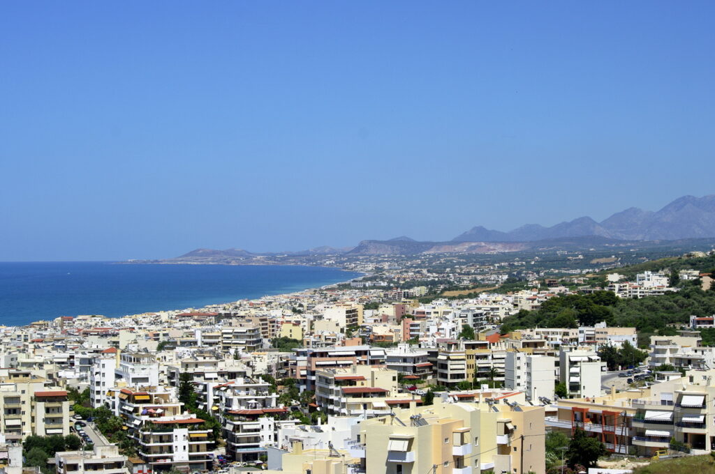 Blick auf Rethymnon