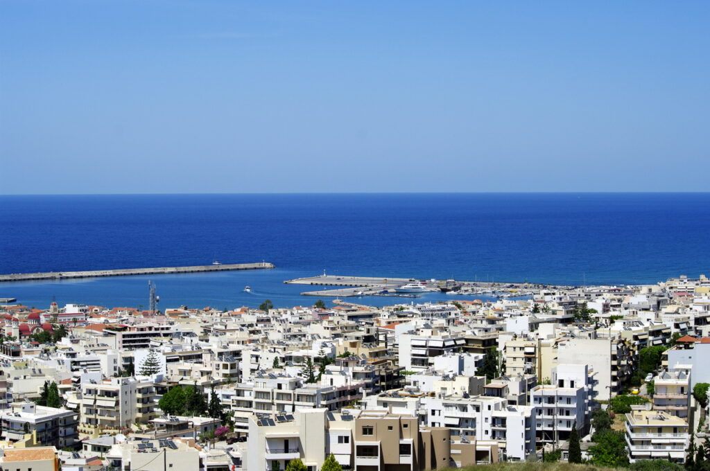 Blick auf Rethymnon