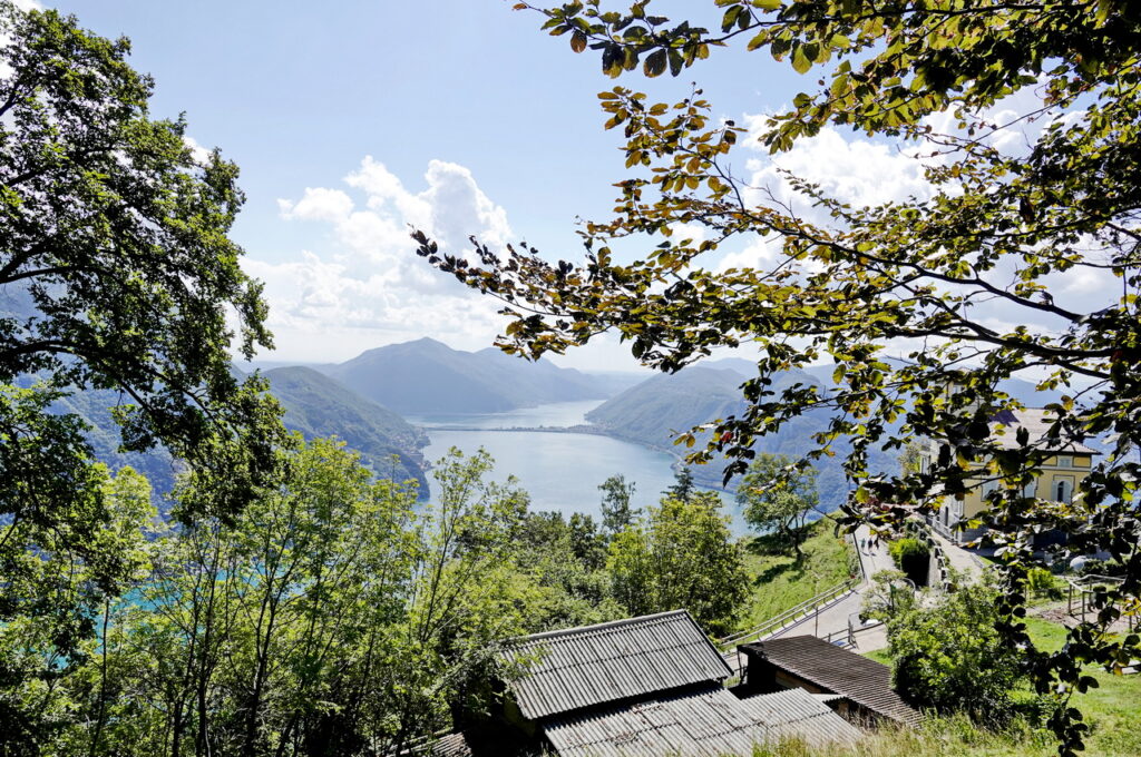 Blick vom Monte Brè