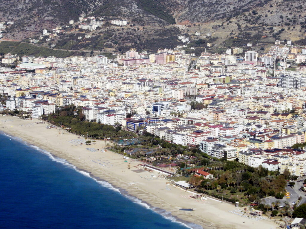 Blick auf Alanya