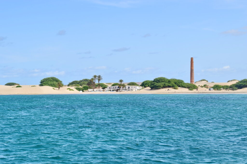 Blick vom Meer aus...