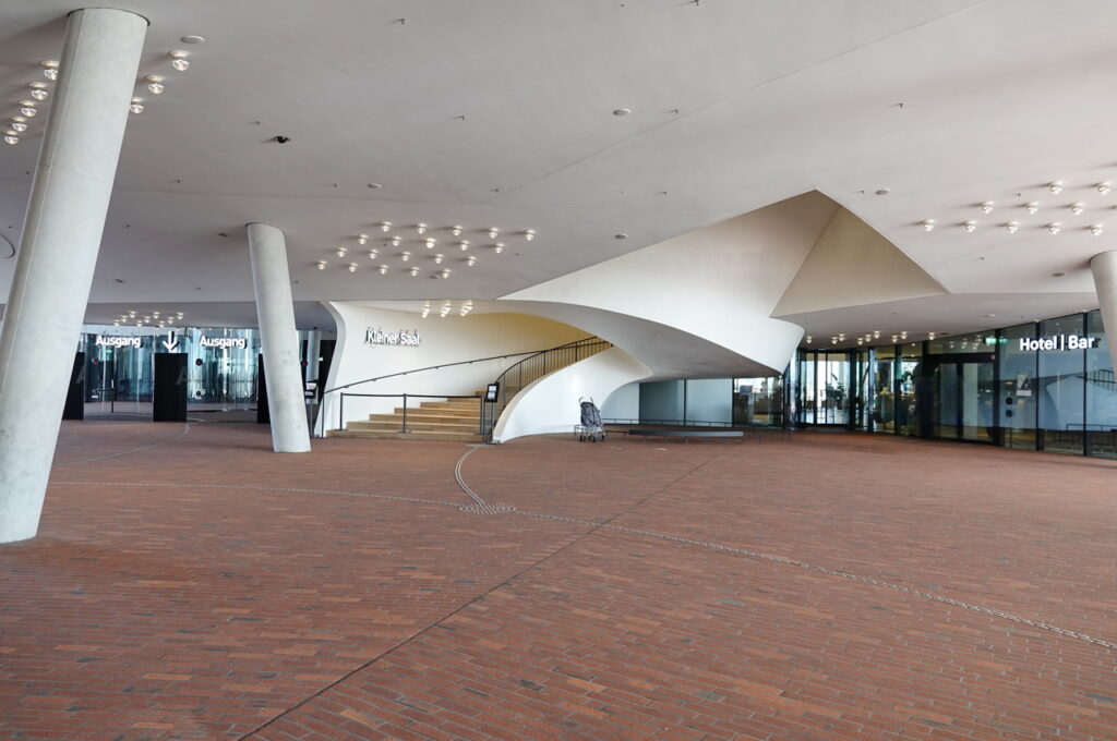 In der Elbphilharmonie