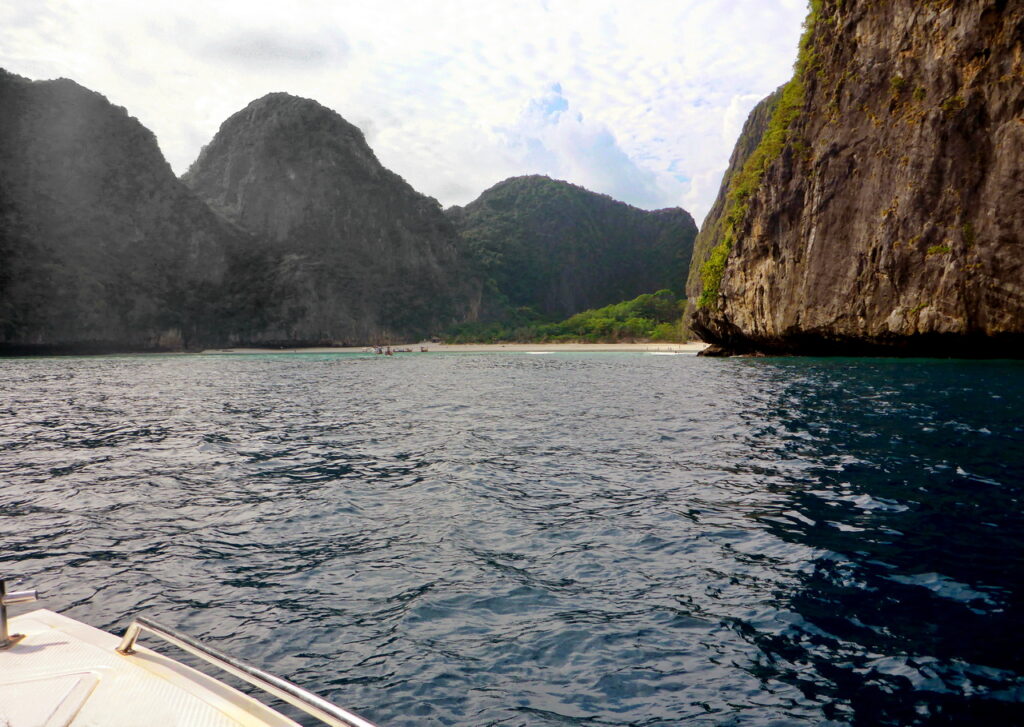 Fahrt zur Maya Bucht