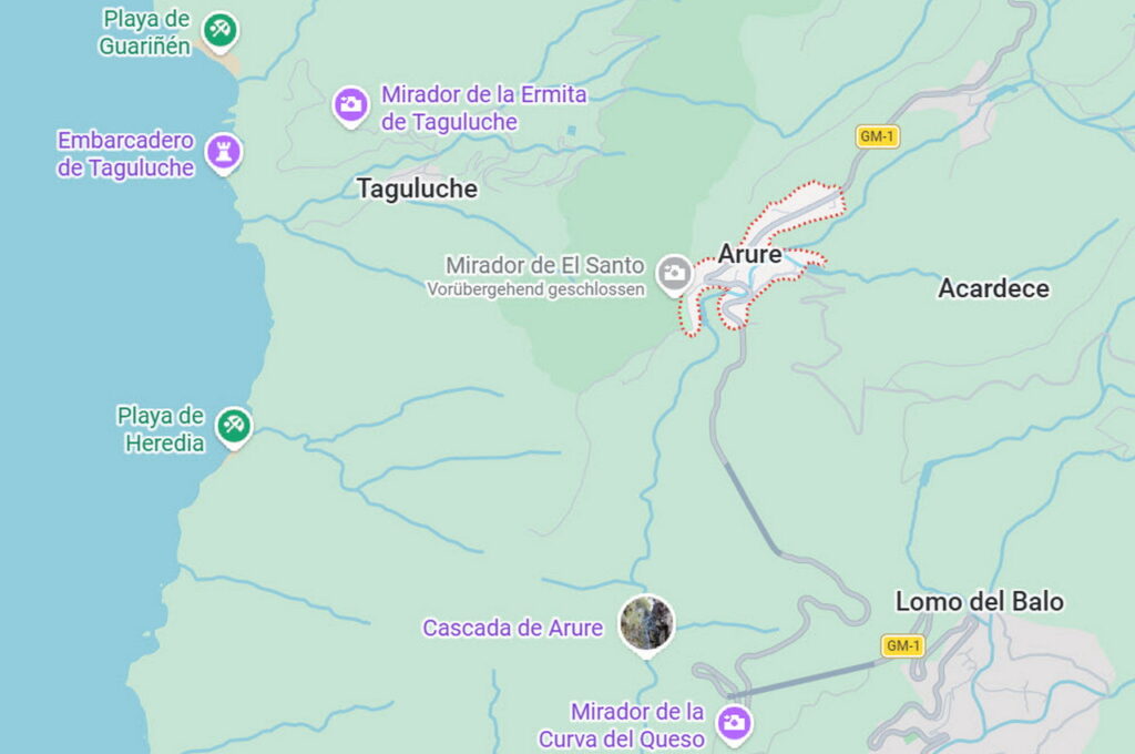 Copyright 2026 - Google Maps / Arure - La Gomera