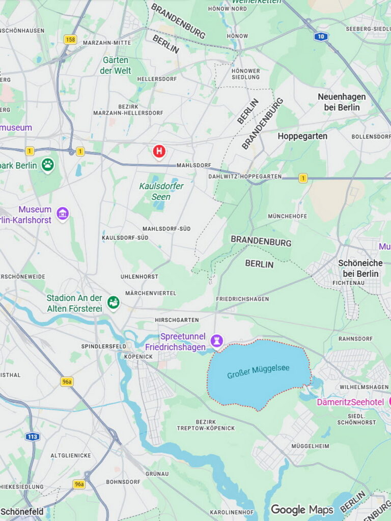 Copyright 2026 - Google Maps / Berlin Müggelsee