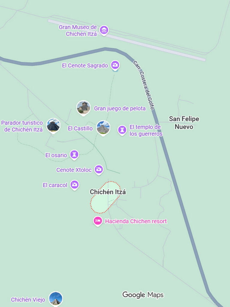 Copyright 2026 - Google Maps / Chichén Itzá