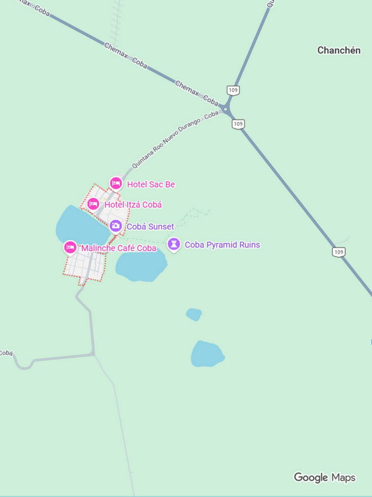 Copyright 2026 - Google Maps / Coba