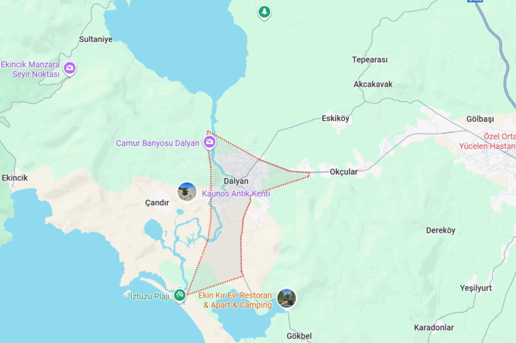 Copyright 2025 - Google Maps / Dalyan