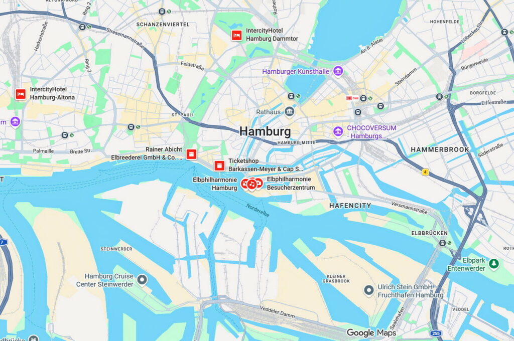 Copyright 2026 - Google Maps / Elbphilharmonie
