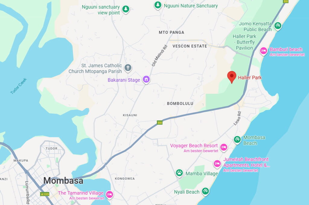 Copyright 2025 - Google Maps / Haller Park