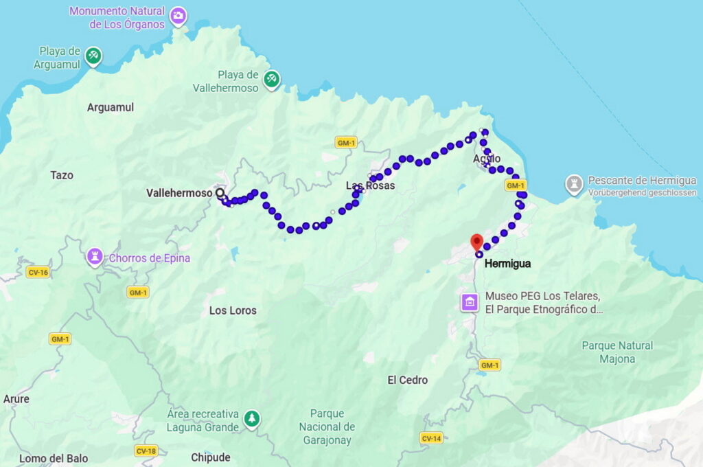 Copyright 2026 - Google Maps / Vallehermoso - Hermigua