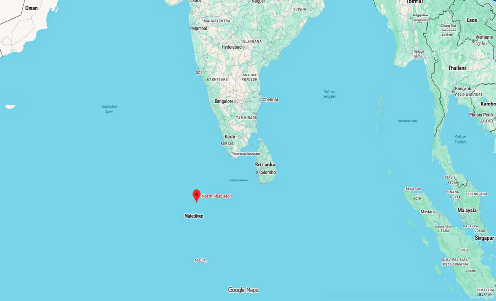 Copyright 2026 - Google Maps / Nord-Malé-Atoll