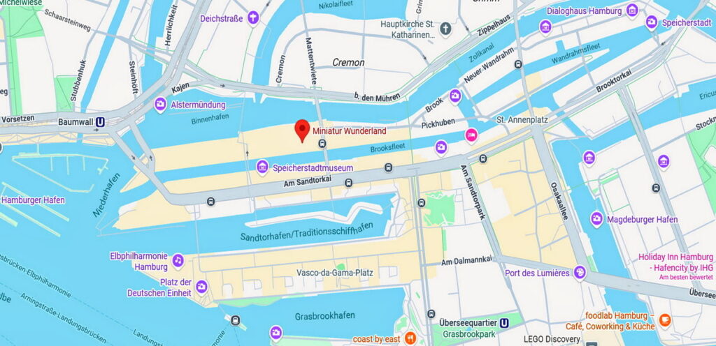 Copyright 2026 - Google Maps / Miniatur Wunderland