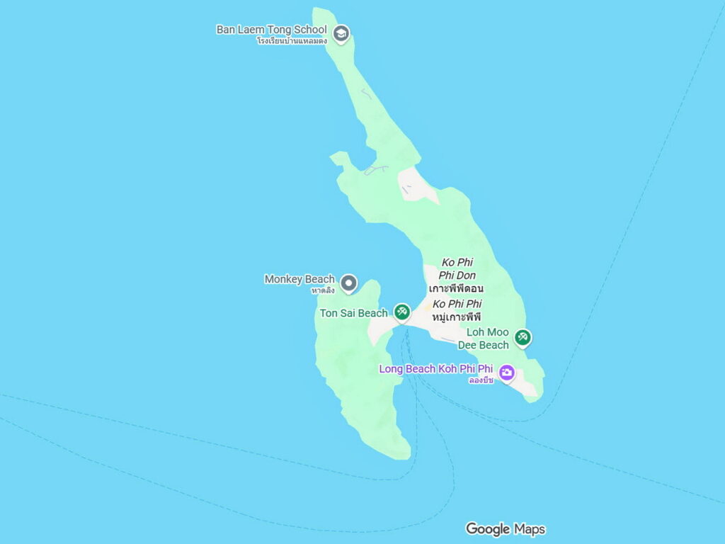 Karte - Monkey Beach