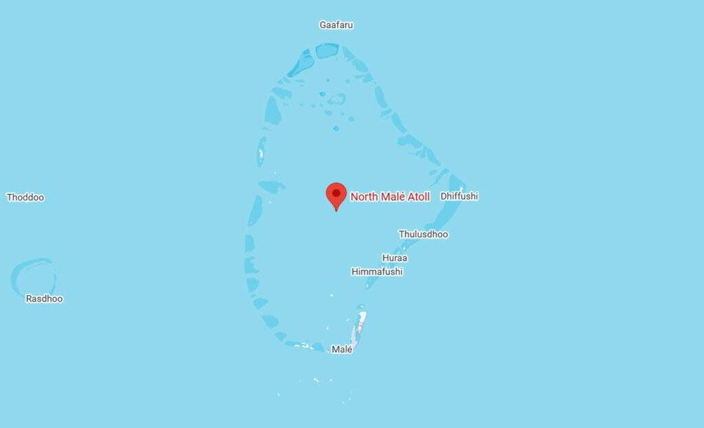 Copyright 2026 - Google Maps / Nord-Malé-Atoll