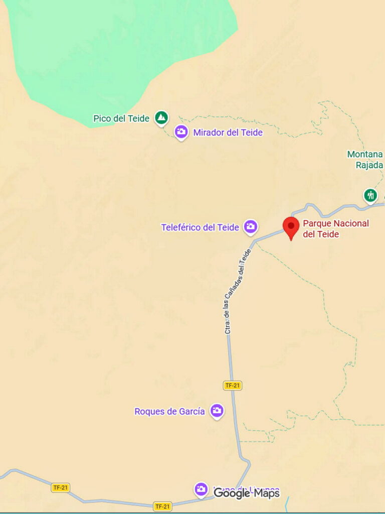 Copyright 2026 - Google Maps / Teide Nationalpark