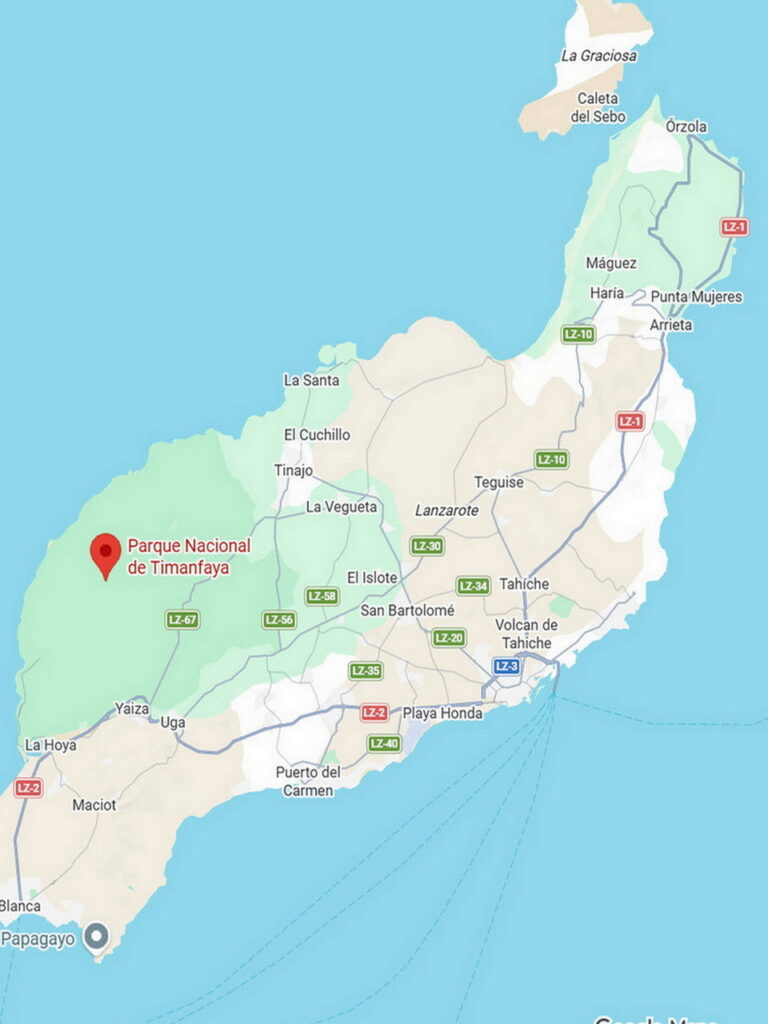 Copyright 2026 - Google Maps / Timanfaya Nationalpark