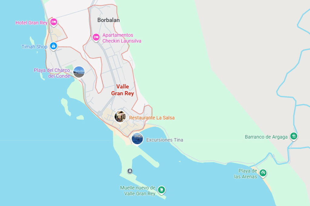 Copyright 2025 - Google Maps / Valle Gran Rey