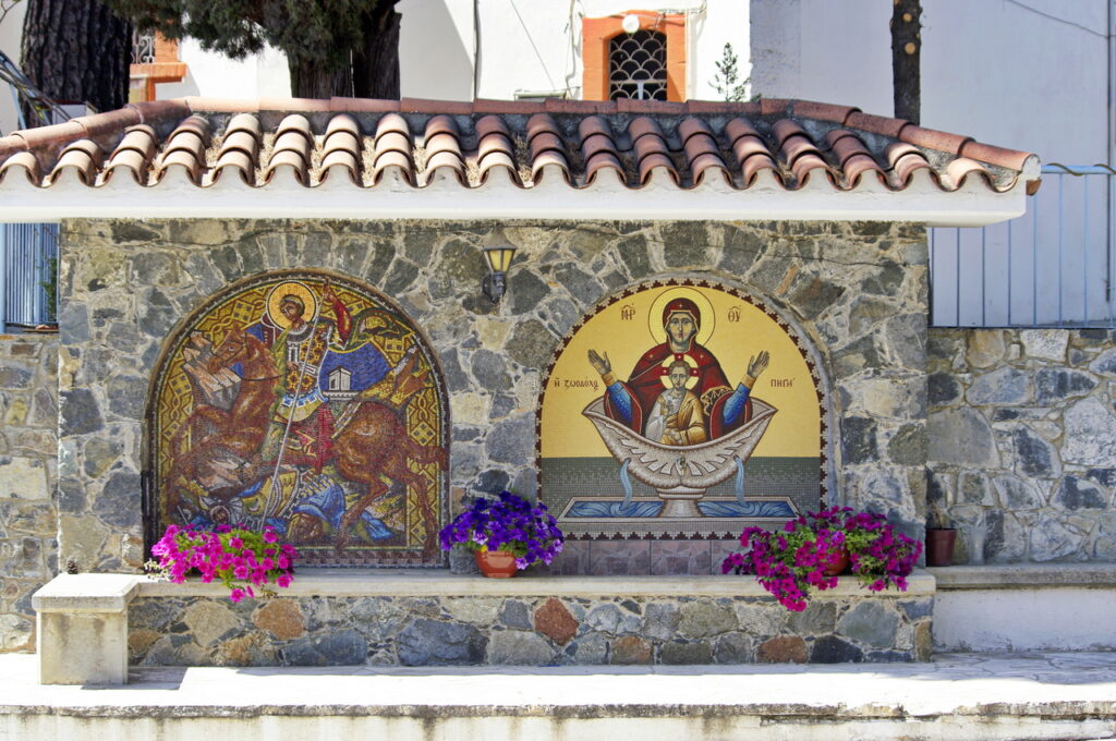 Kato Platres Church & Mural