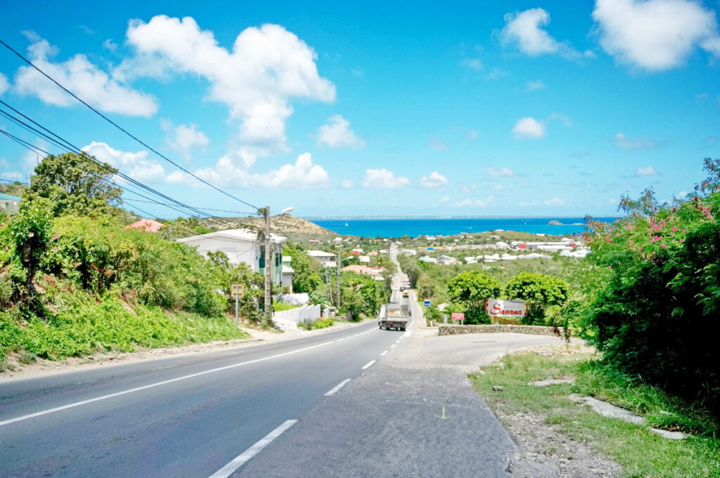 Blick Richtung Philipsburg