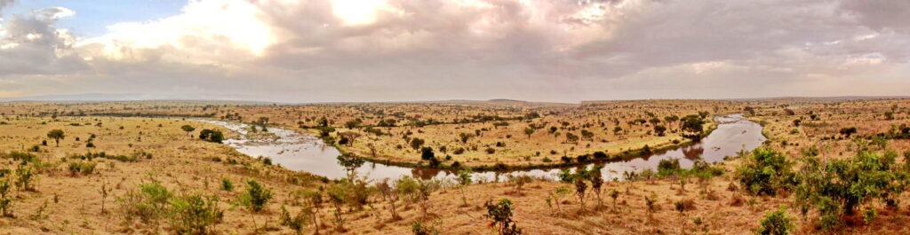 Der Mara River beim Mara River Post Camp