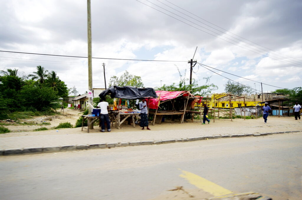Auf dem Weg nach Mombasa