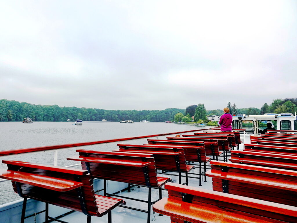 Fahrt auf dem Großen Müggelsee