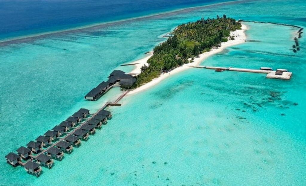 Summer Island aus der Luft