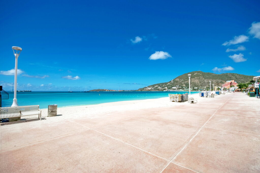 Promenade in Philipsburg