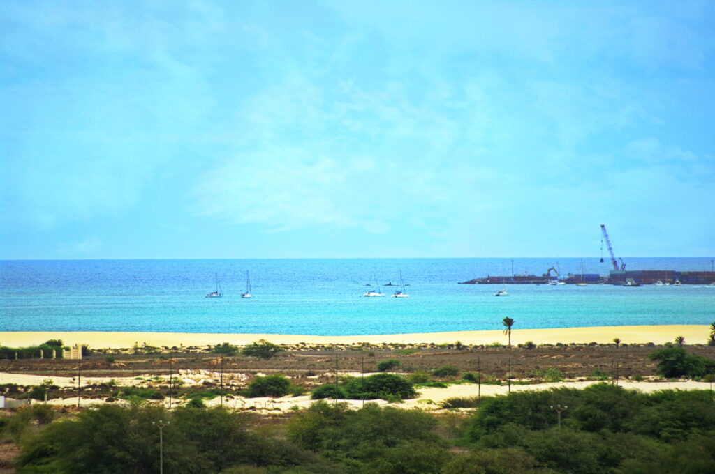 Rabil - mit Blick auf den Hafen von Sal Rei