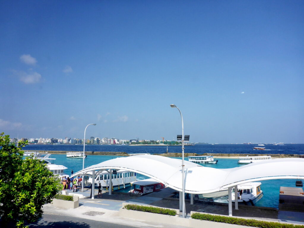 Male - Anlegestelle der Schnellboote