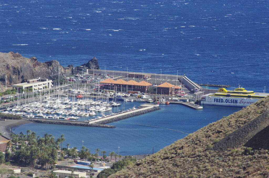 Der Hafen in San Sebastian