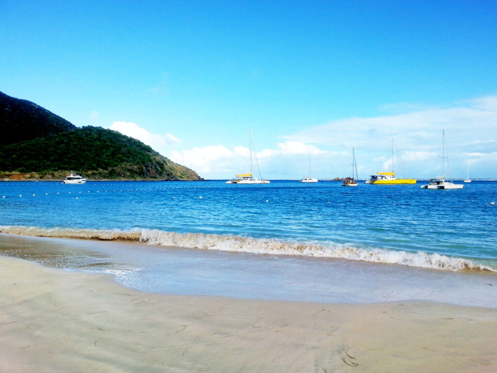 Strand bei Anse Marcel