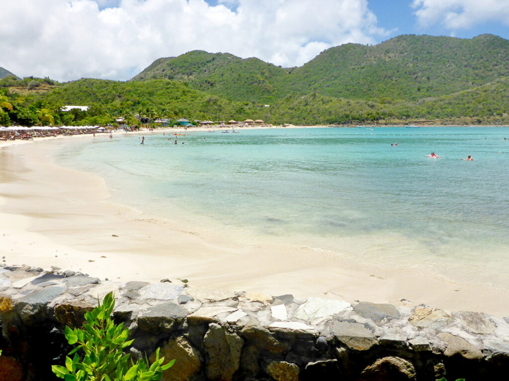 Strand bei Anse Marcel