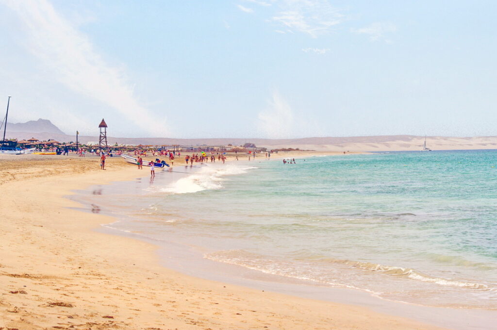 Hotelstrand auf Boa Vista