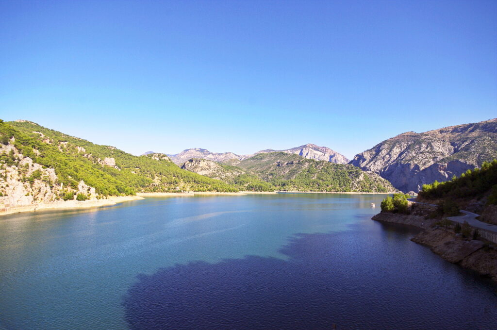 Der Stausee Green Canyon
